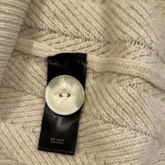 rag & bone Durham Cashmere Herringbone Cardigan - Picture 5 of 9